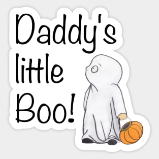 Daddy&#39;s Little Boo Sticker